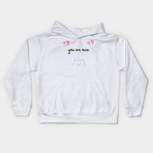 you are mine Kids Hoodie